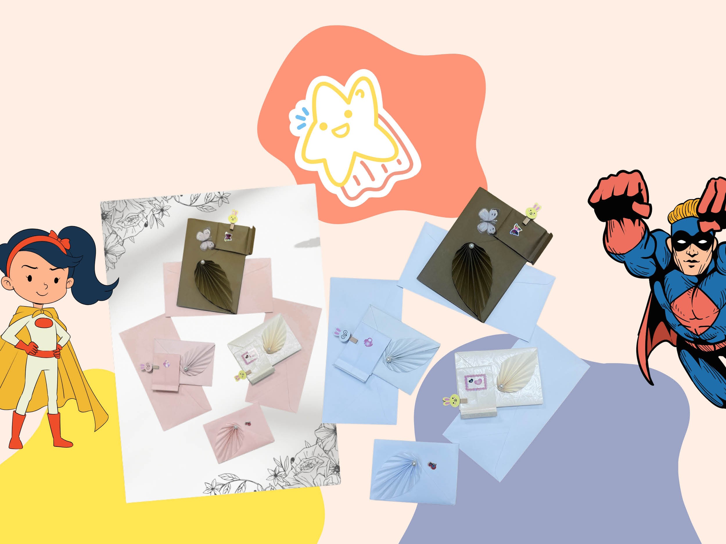 Dessine et Crée : Cartes des Héros avec LEAB Thimy / Draw and Create: Hero Cards with Thimy Leab